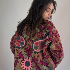 VESTE LEDA - rose
