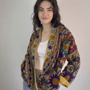 VESTE LEDA - beige