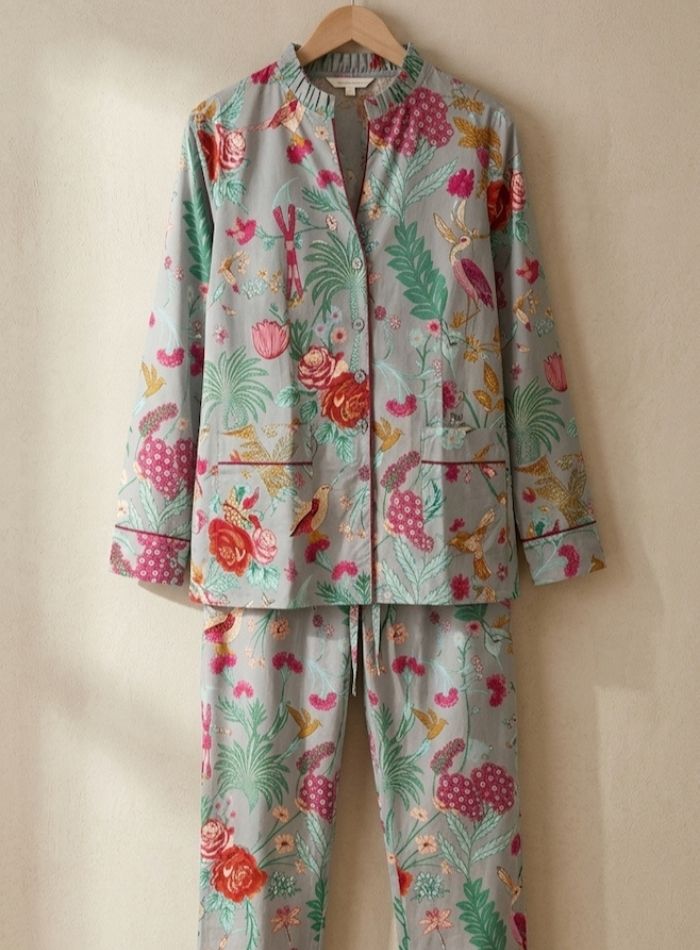 PYJAMA LILU JARDIN bleu – Image 4
