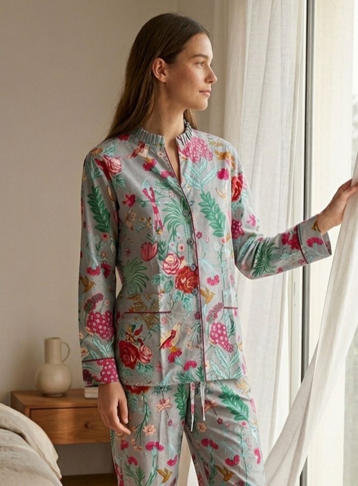 PYJAMA LILU JARDIN bleu