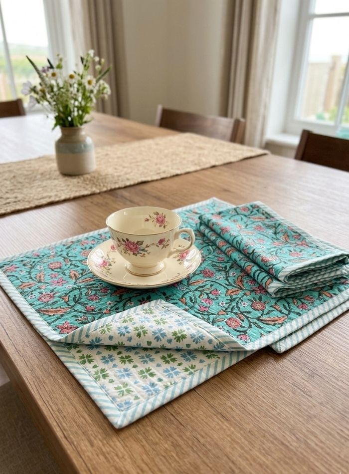 SET DE TABLE BLOCK PRINT