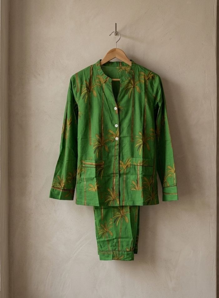 PYJAMA LILU PALMIER vert – Image 2