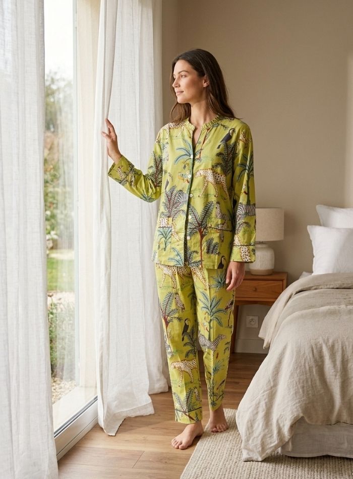 PYJAMA LILU JUNGLE vert – Image 2
