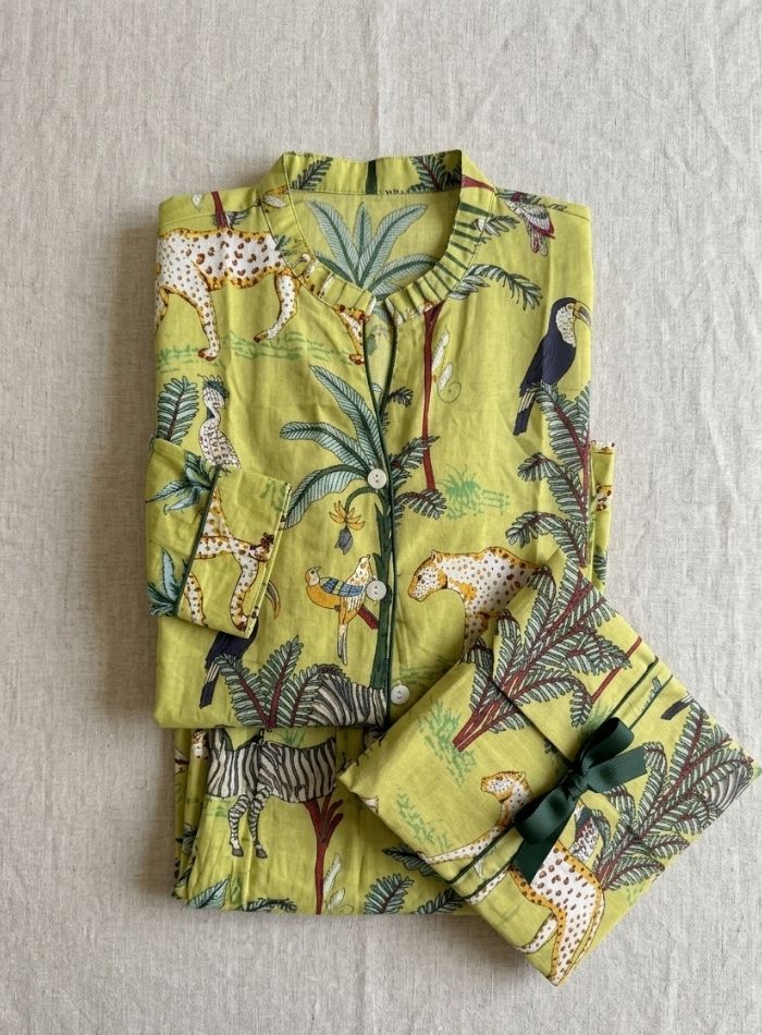 PYJAMA LILU JUNGLE vert – Image 4