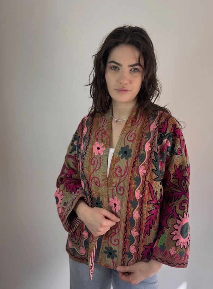 VESTE LEDA - rose – Image 3
