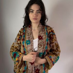 VESTE LEDA - safran