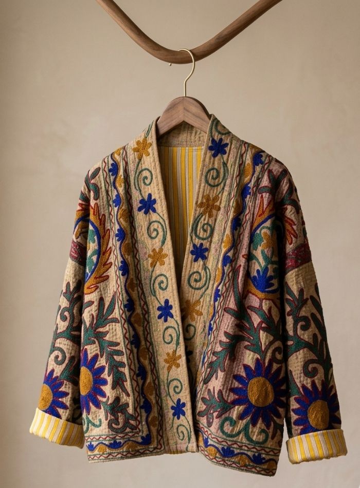 VESTE LEDA - beige – Image 2