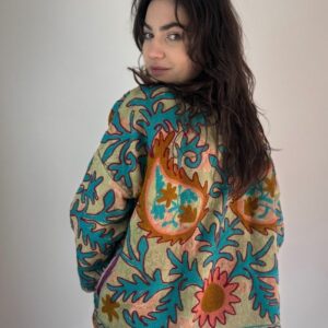 VESTE LEDA corail