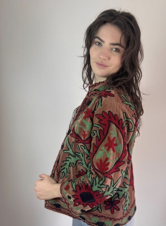 VESTE STELLA - Rouge