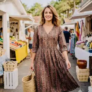 robe florence marche coton