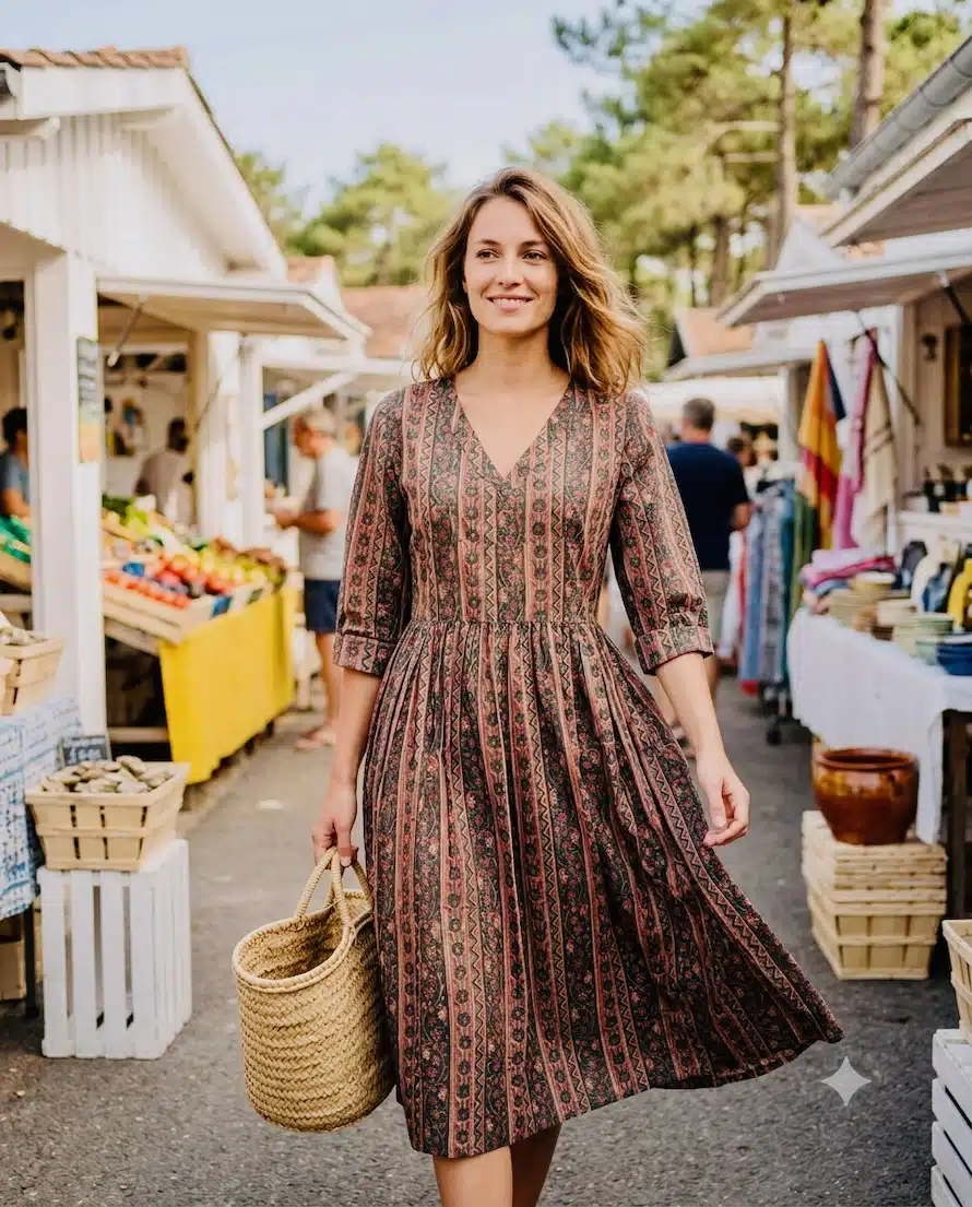 robe florence marche coton