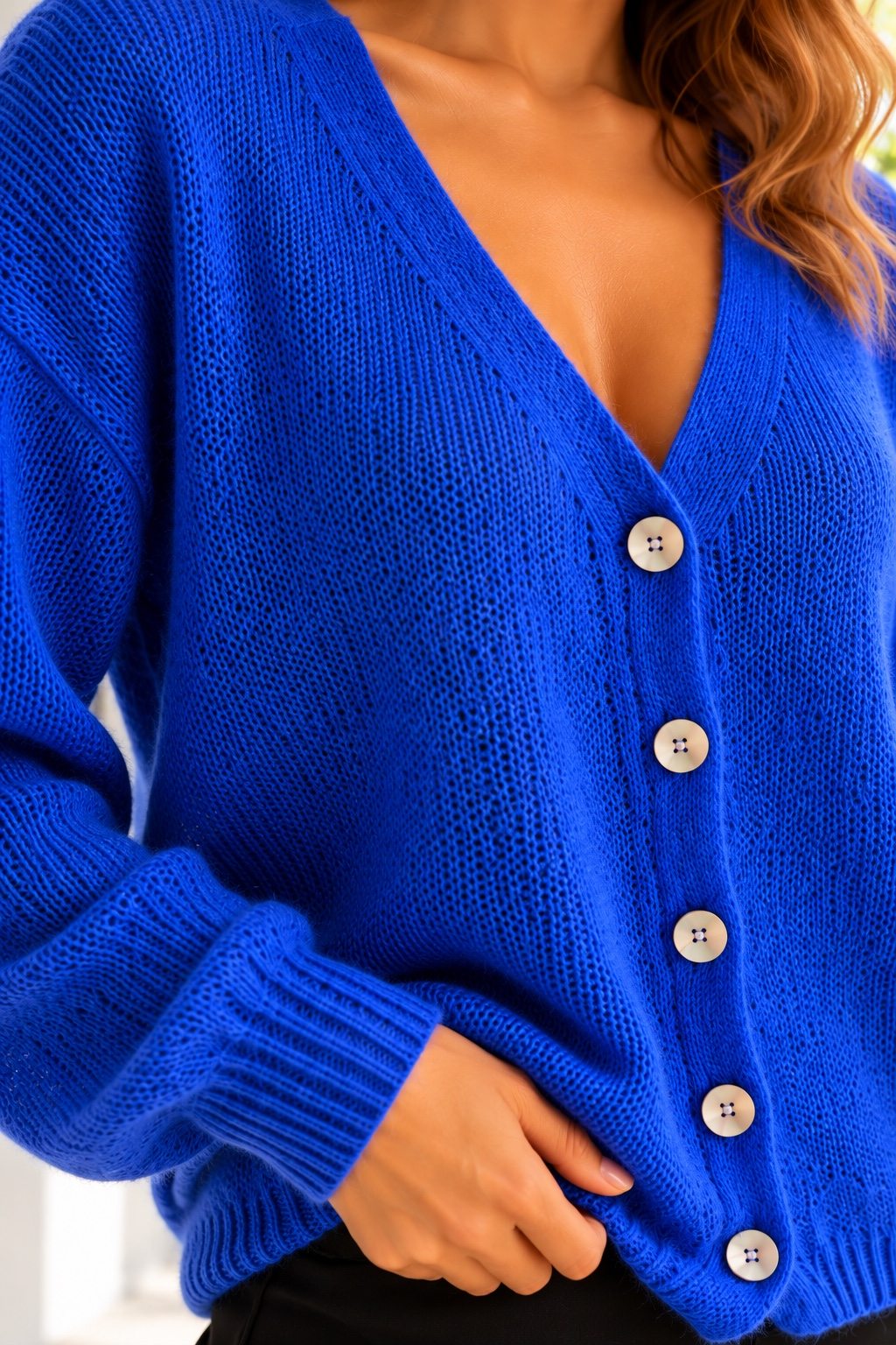 Gilet Léa en Kid Mohair – À porter devant ou dos – Image 14