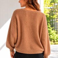Gilet Léa en Kid Mohair – À porter devant ou dos - Thumbnail Image 10