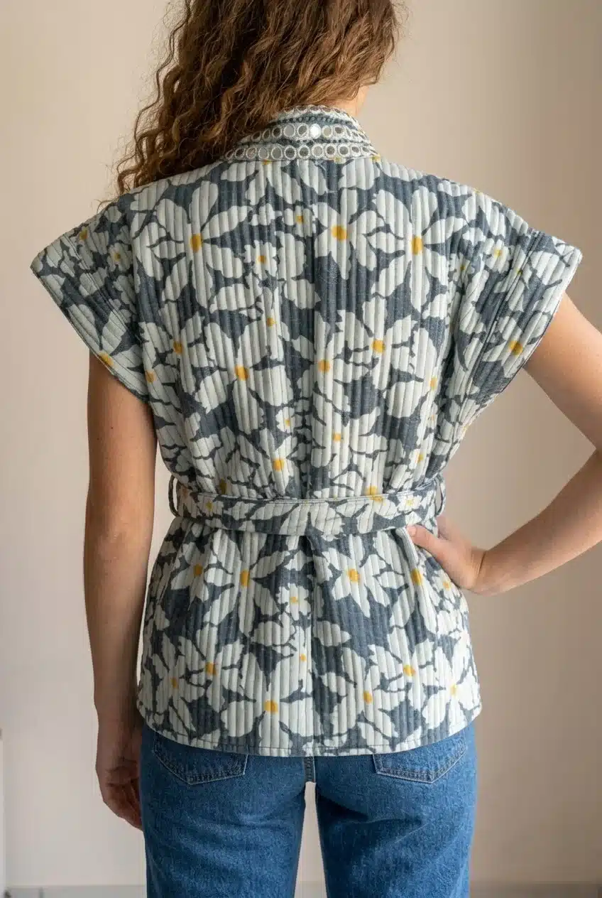 Kimono Naïa – Réversible à miroirs – Image 15