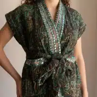 Kimono Naïa – Réversible à miroirs - Thumbnail Image 1