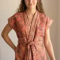Kimono Naïa – Réversible à miroirs - Thumbnail Image 7