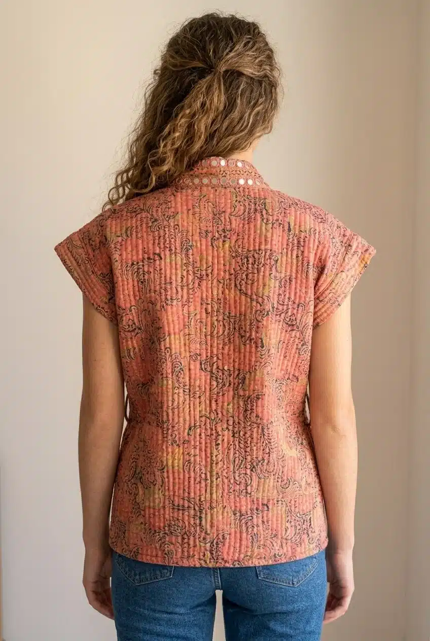 Kimono Naïa – Réversible à miroirs – Image 6